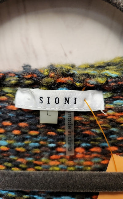 Sioni Women's Size L Green Cardigan