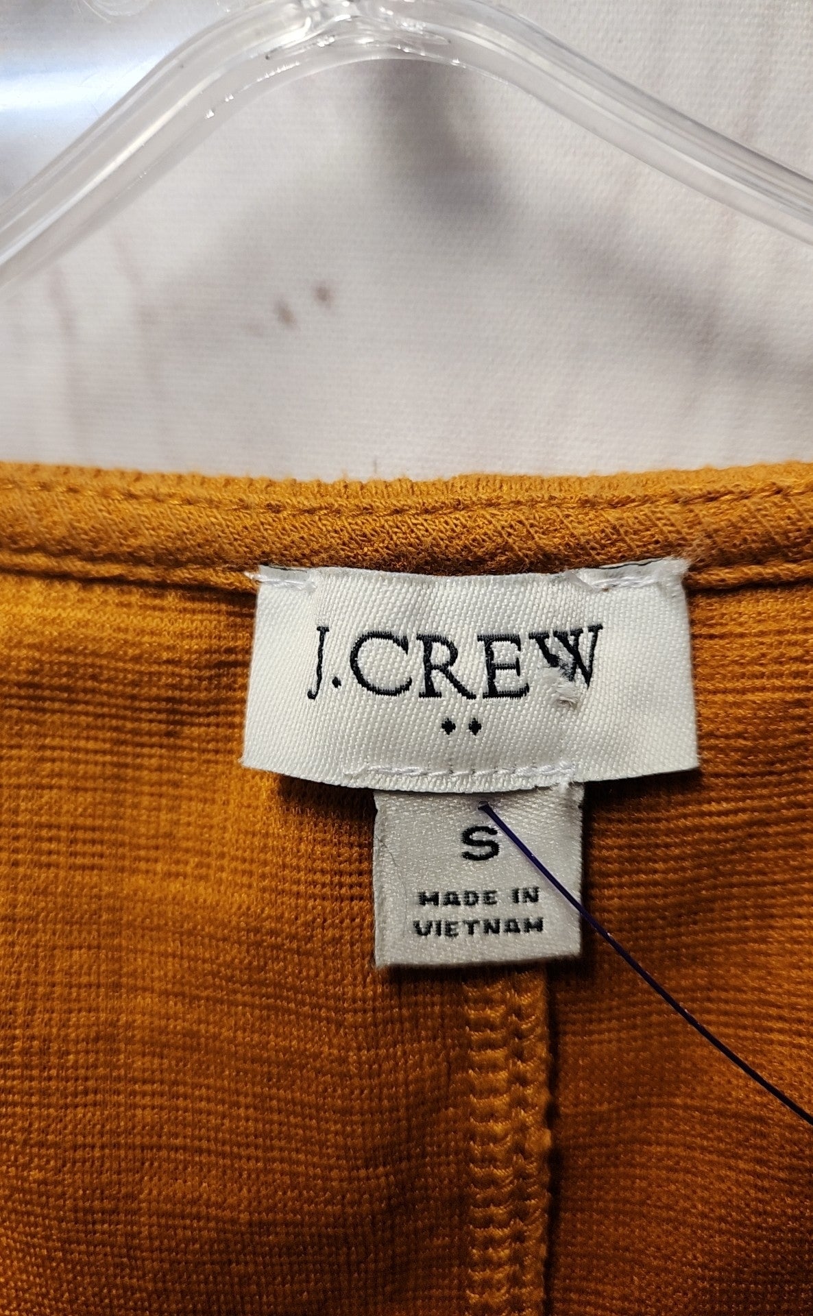 J Crew Women's Size S Brown Short Sleeve Top