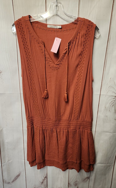 Prana Women's Size M Orange Dress
