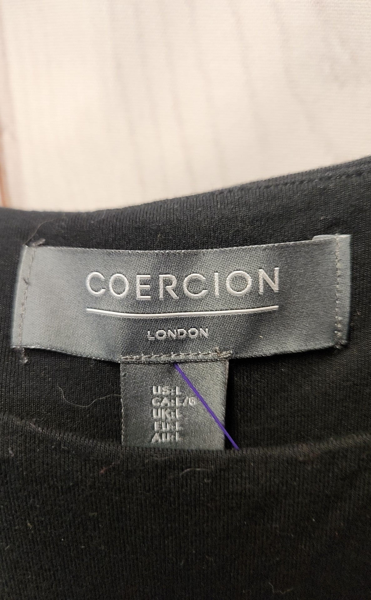 Coercion London Women's Size L Black Dress