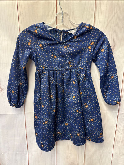 Tahari Girl's Size 4 Blue Dress