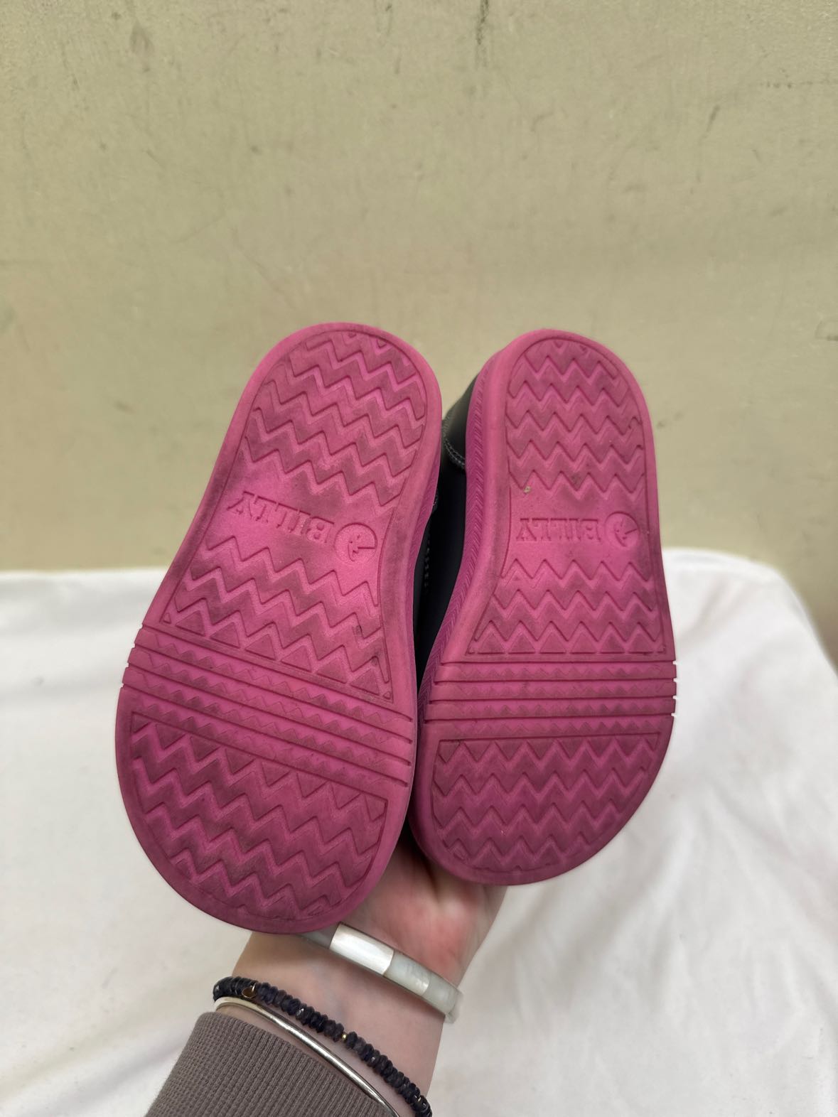 Billy Girl's Size 7 Gray & Pink Boots
