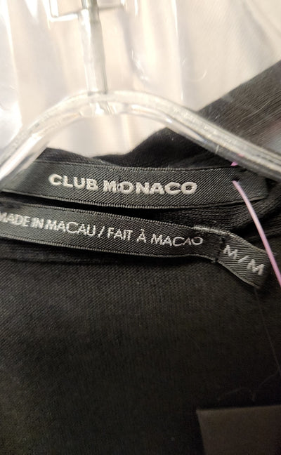 NWT Club Monaco Women's Size M Black Dress