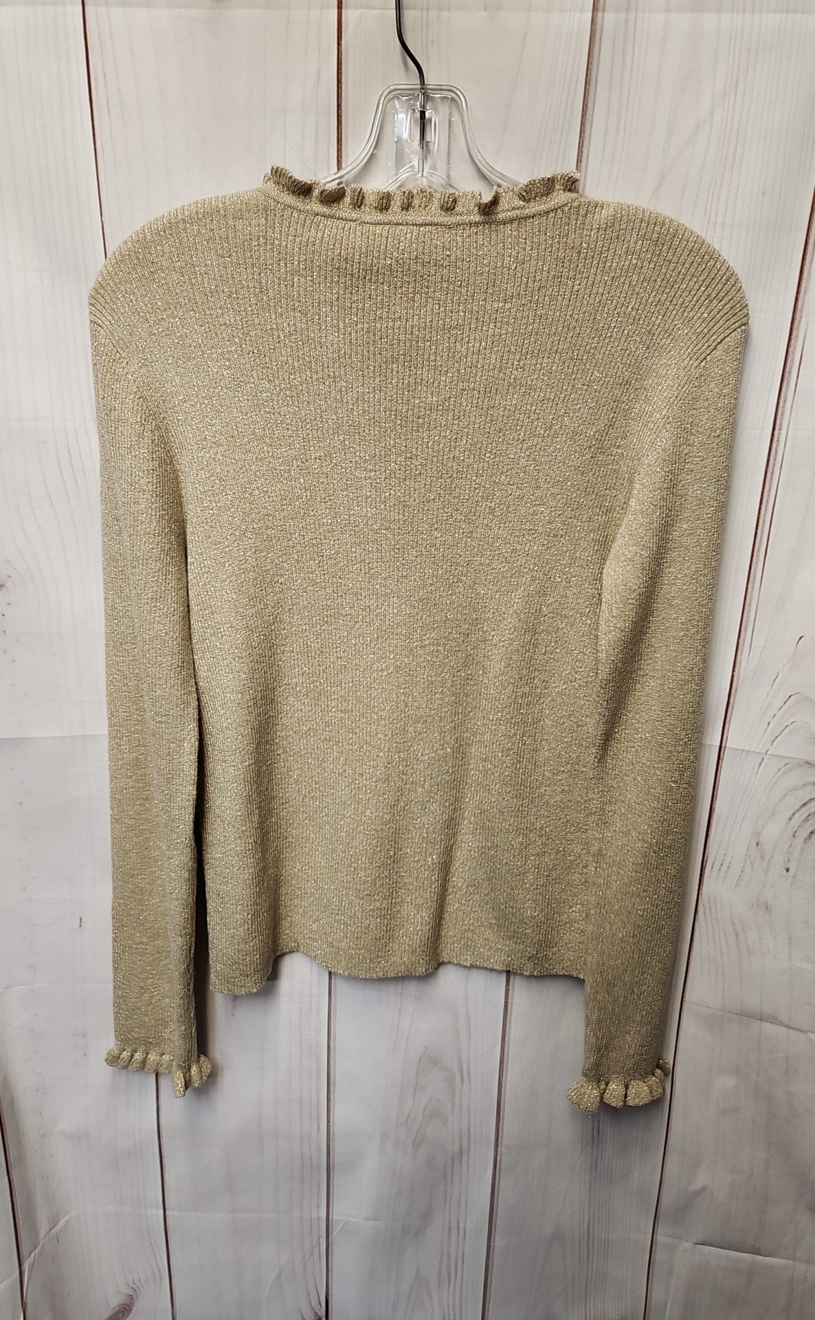 Liz Claiborne Women's Size M Gold Sweater