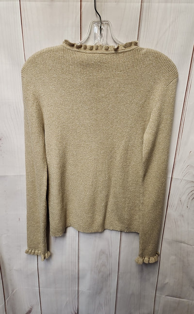 Liz Claiborne Women's Size M Gold Sweater