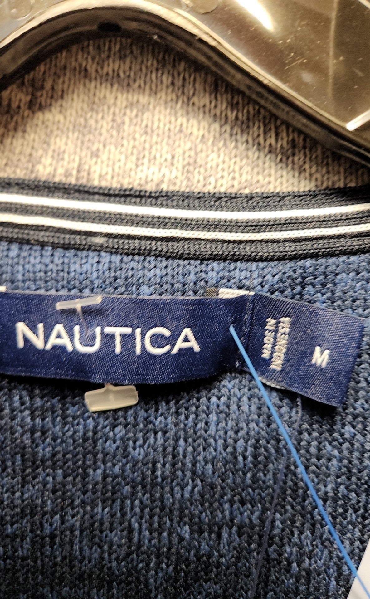 NWT Nautica Men's Size M Navy Sweatshirt