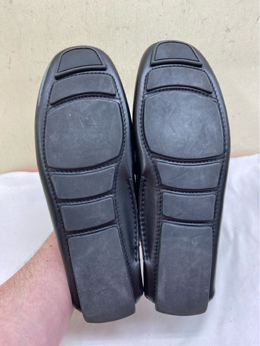 Bally Men's Size 9 Black Leather Shoes