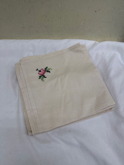8PCS Embroidered Napkins