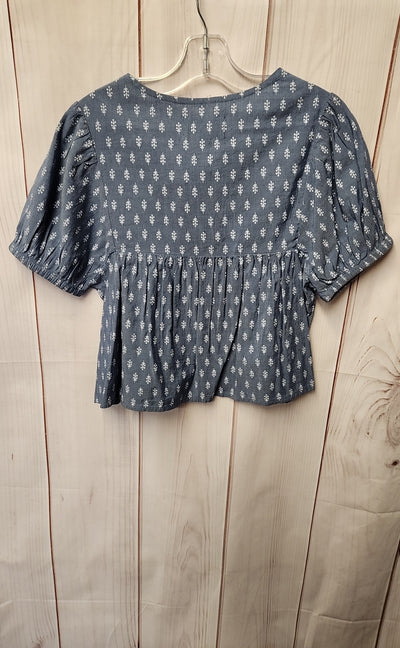 Old Navy Girl's Size 8 Blue Shirt