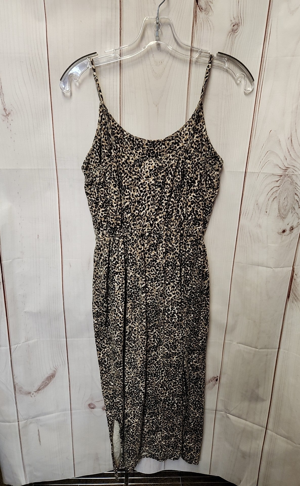 Old Navy Women's Size M Brown Animal Print Dress