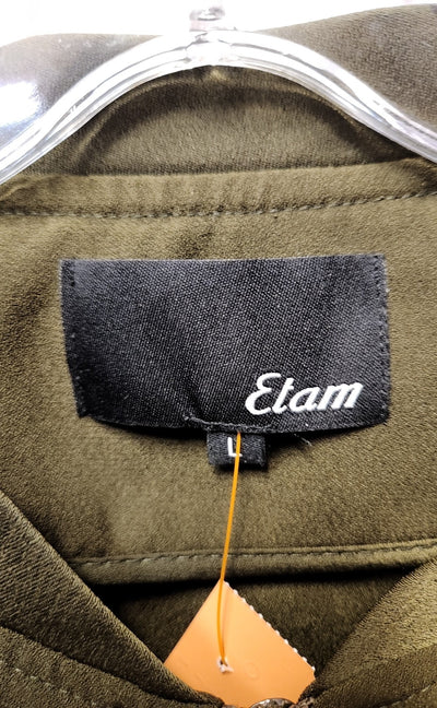 Etam Women's Size L Olive Green Jacket