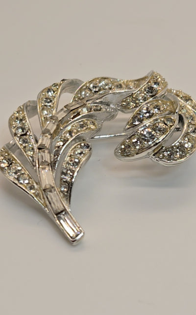 VTG Lisner Silver Brooch Pin