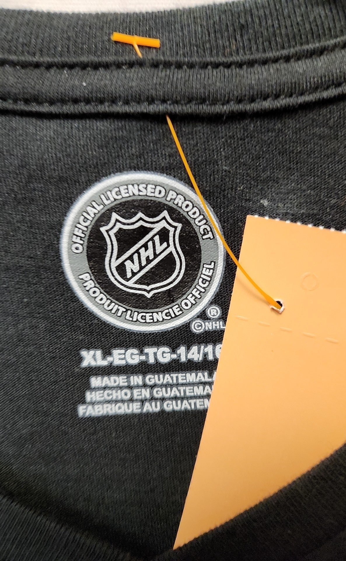 Bruins Girl's Size 14/16 Black Shirt