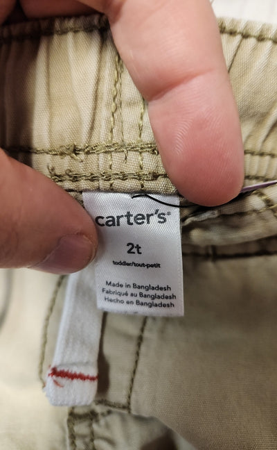 Carters Boy's Size 2 Beige Shorts