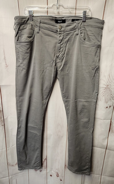 Mavi Men's Size 38x32 Gray Jeans Jake Slim Leg