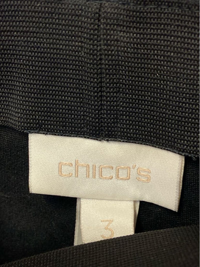Chico's Women's Size 3 = XL Black Pants