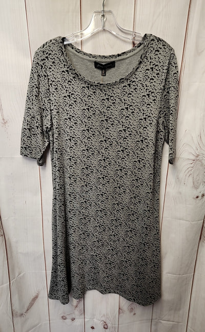 Jasmine & Juliana Women's Size L Gray Dress