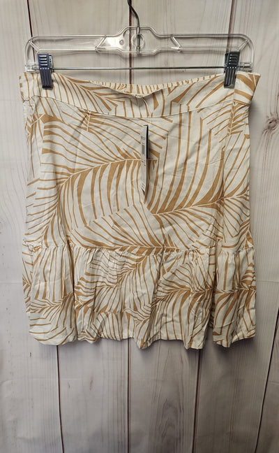 NWT Roxy Women's Size L Beige Skirt