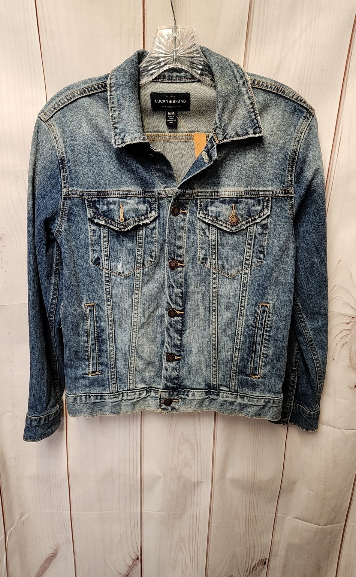Lucky Brand Women's Size M Blue Jacket