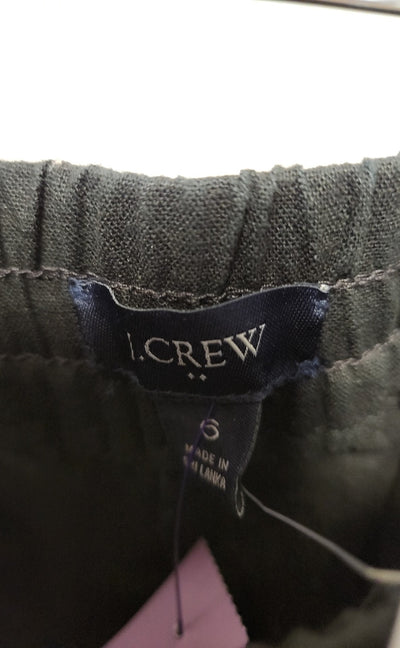NWT J Crew Women's Size 6 Black Pants