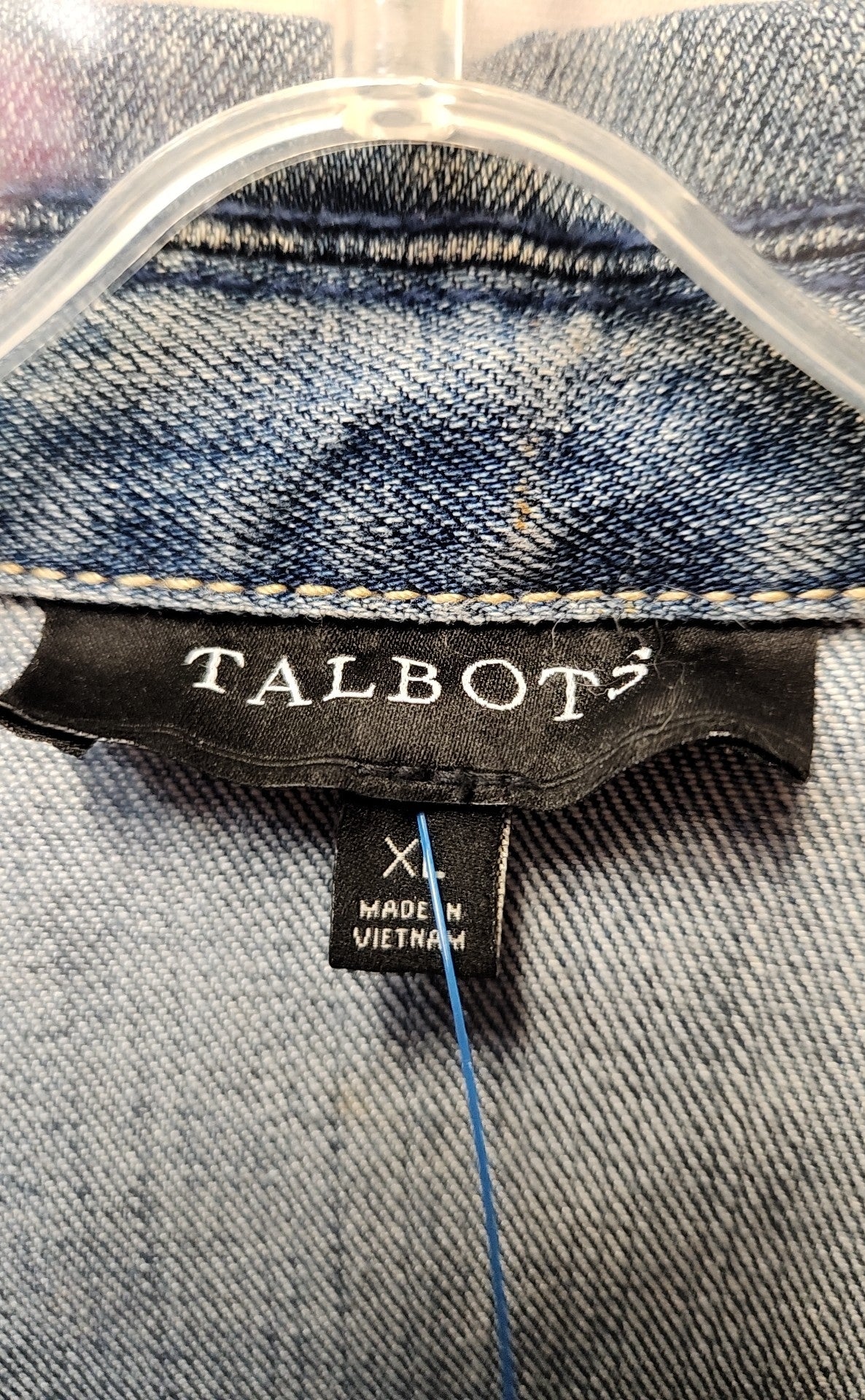 Talbots Women's Size XL Blue Jacket