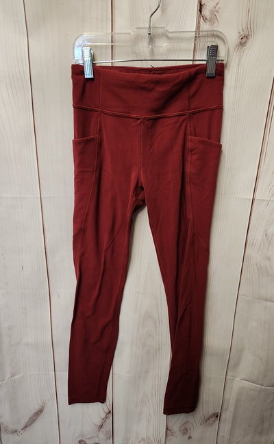 Athleta Girl's Size 12 Red Leggings