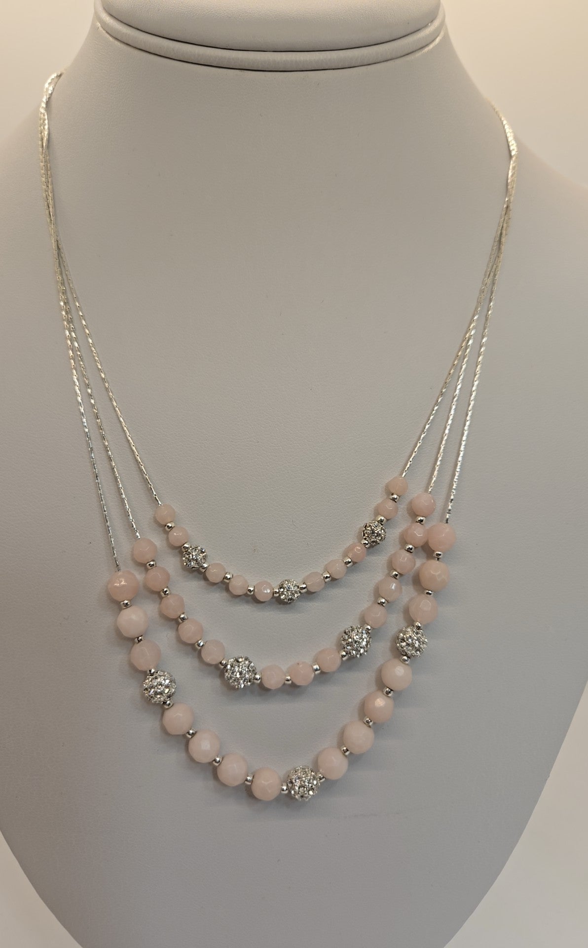 Pink Beaded Necklace