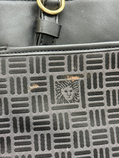Anne Klein Black Tote Bag AS IS - marks on front