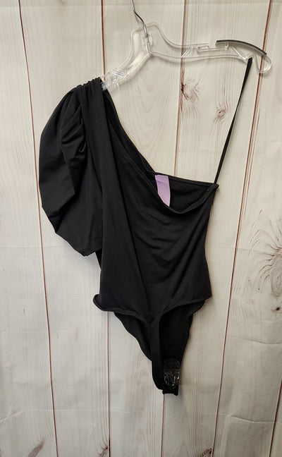 Free People Intimately Women's Size M Black Bodysuit