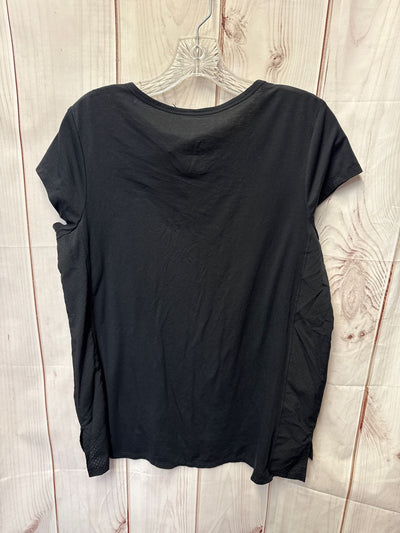 All in Motion Women's Size M Black Short Sleeve Top