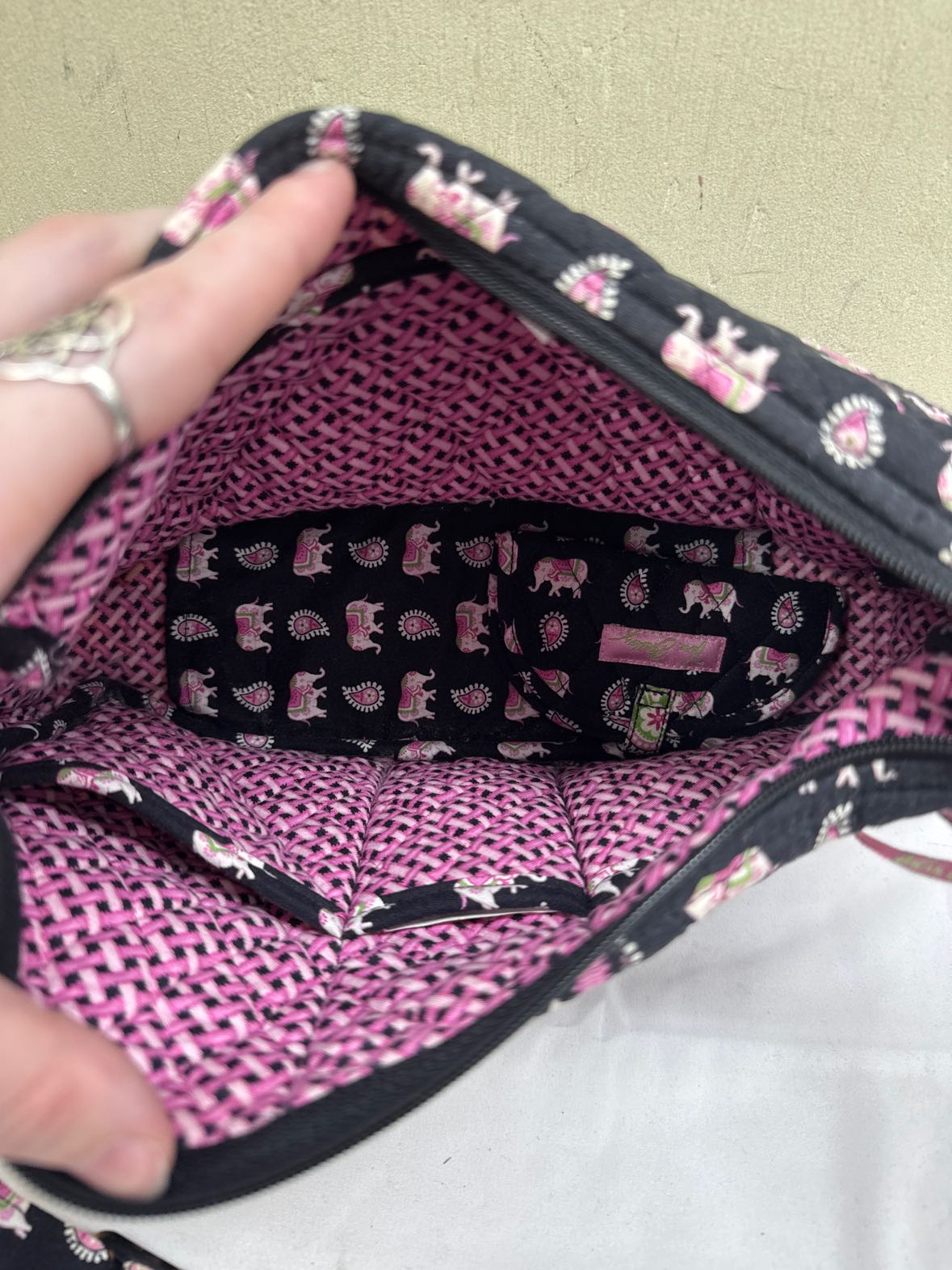 Vera Bradley Black Purse Bag