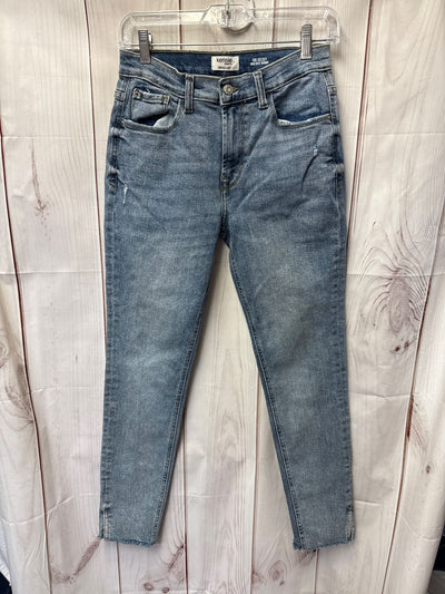 Kensie Women's Size 27 (3-4) Blue Jeans The Kelsey High Rise Skinny