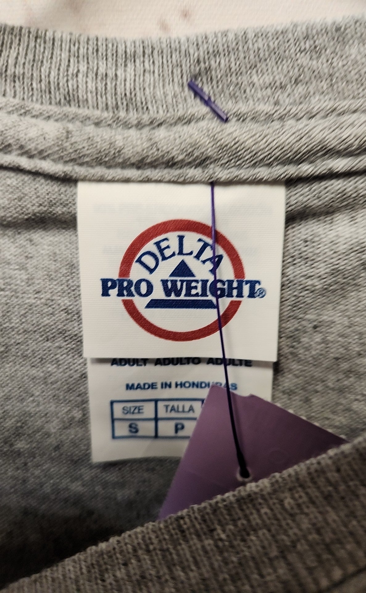 Delta Men's Size S Gray Shirt