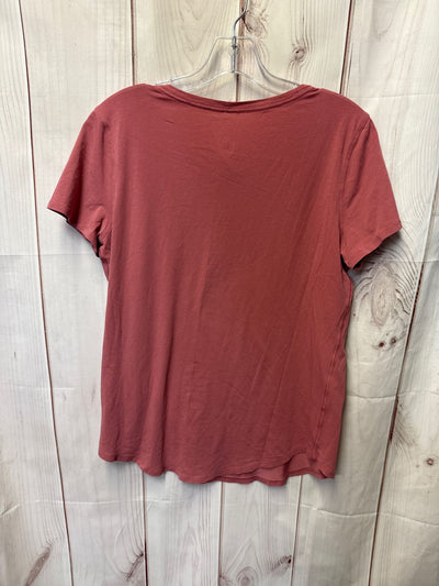 Lululemon Women's Size L Pink Short Sleeve Top