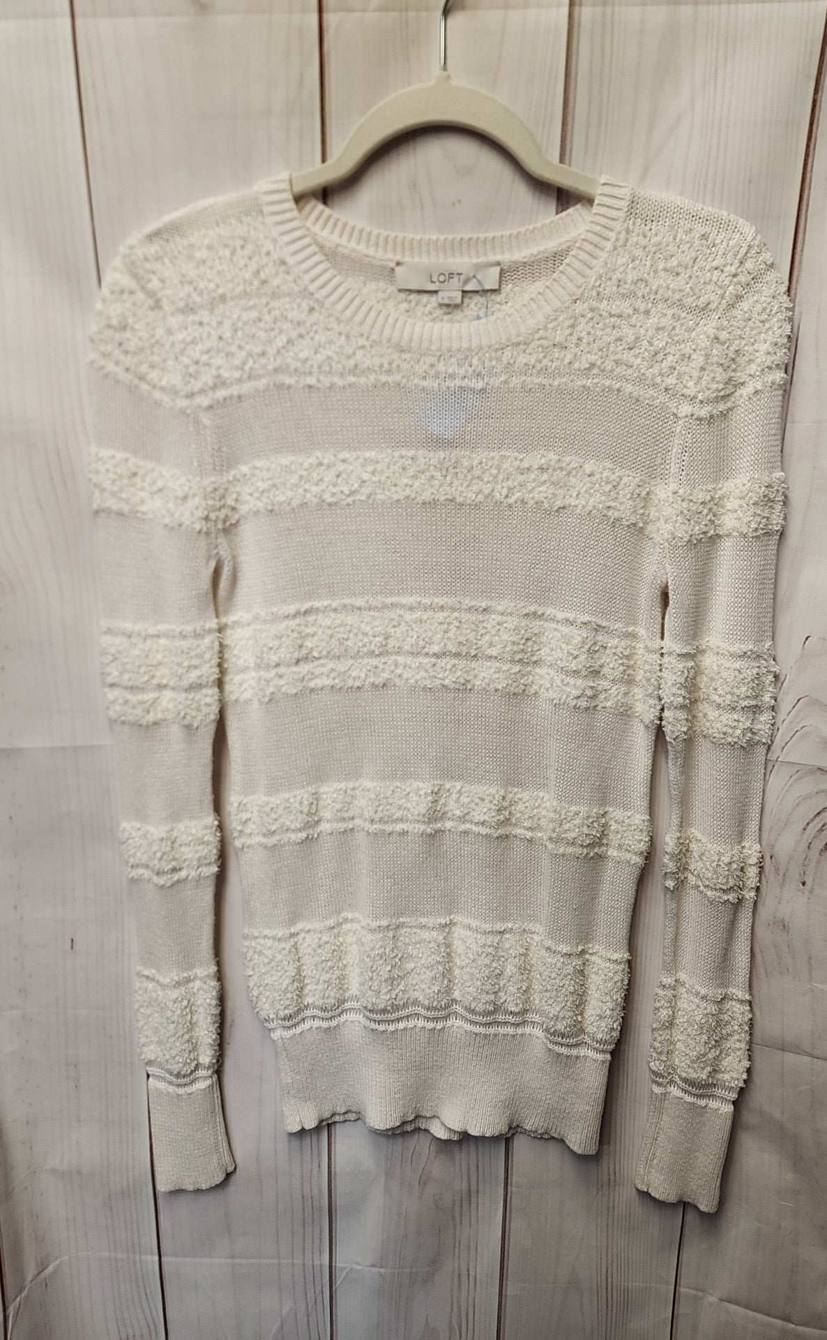 Loft Women's Size M White Sweater
