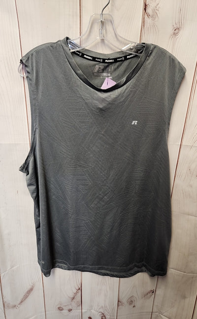 Russell Men's Size XL Gray Shirt