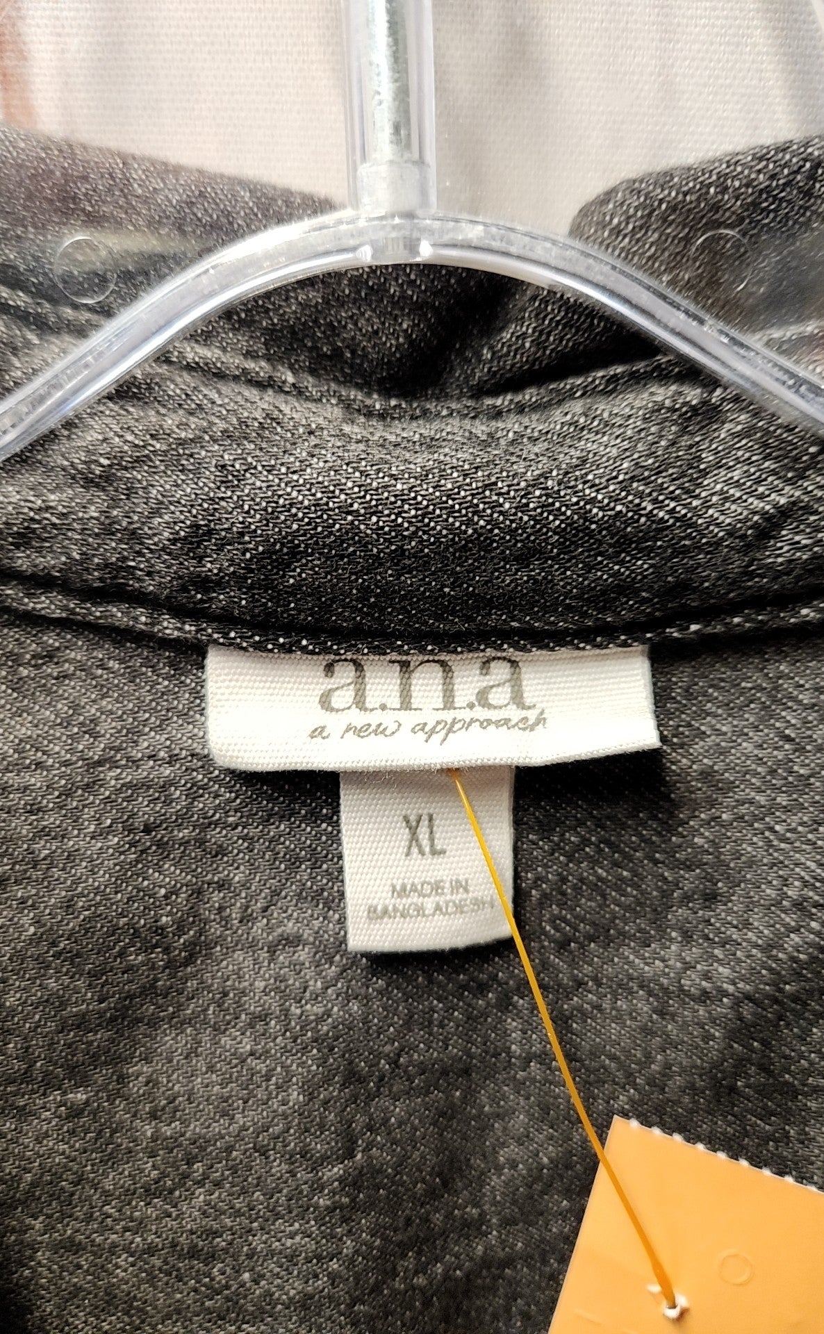 NWT Ana Women's Size XL Gray Long Sleeve Top