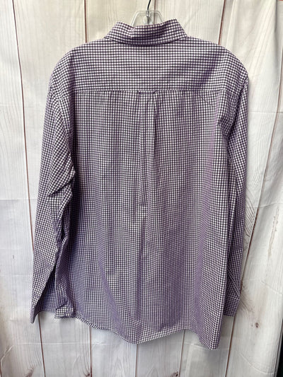 Chaps Men's Size L Purple Shirt