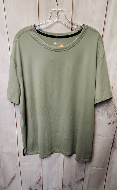 All in Motion Men's Size XXL Green Shirt