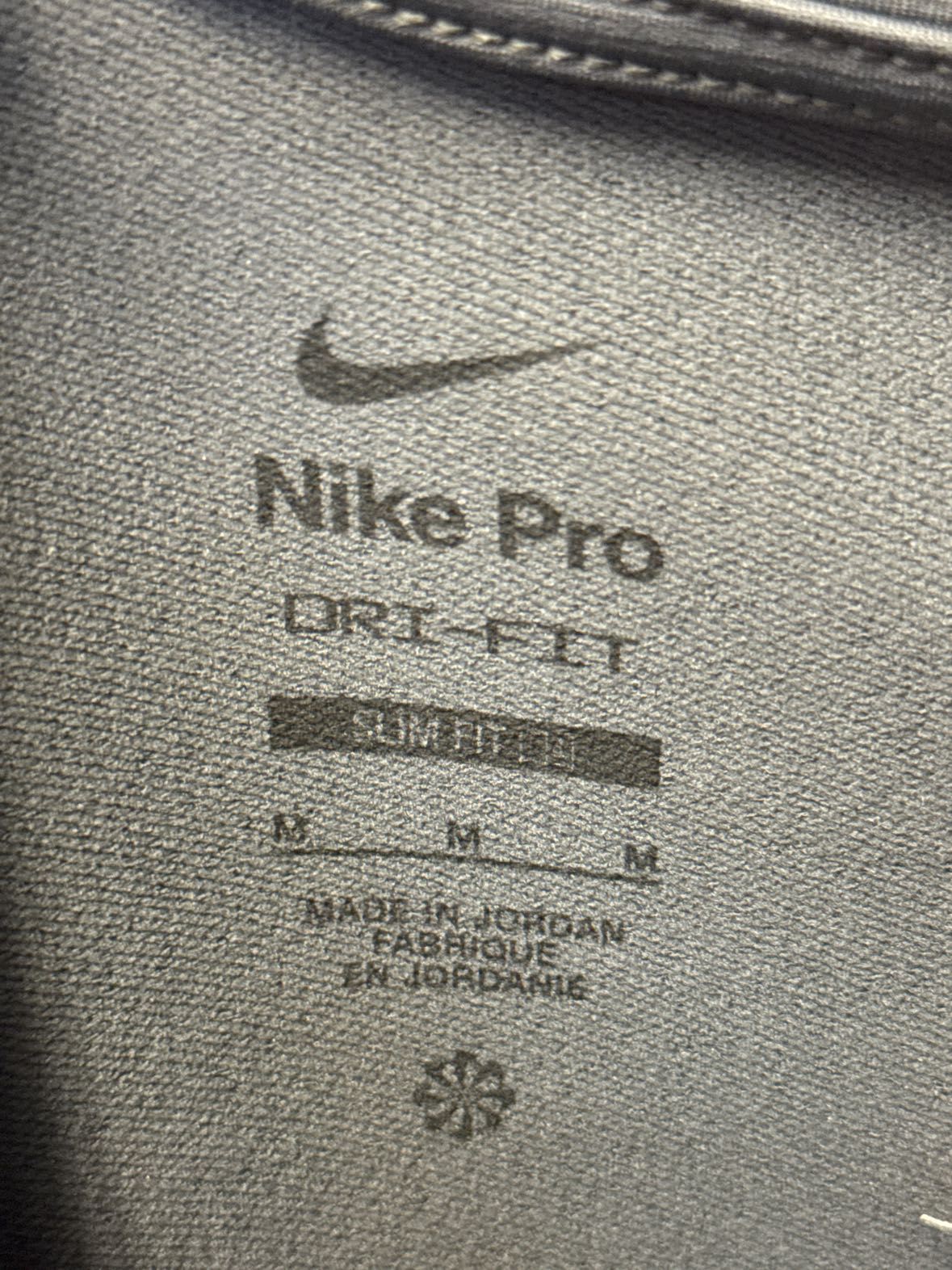 Nike Men's Size M Gray Shirt