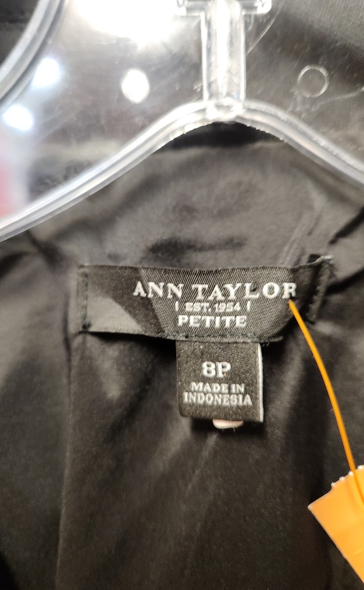 Ann Taylor Women's Size 8 Petite Black Blazer