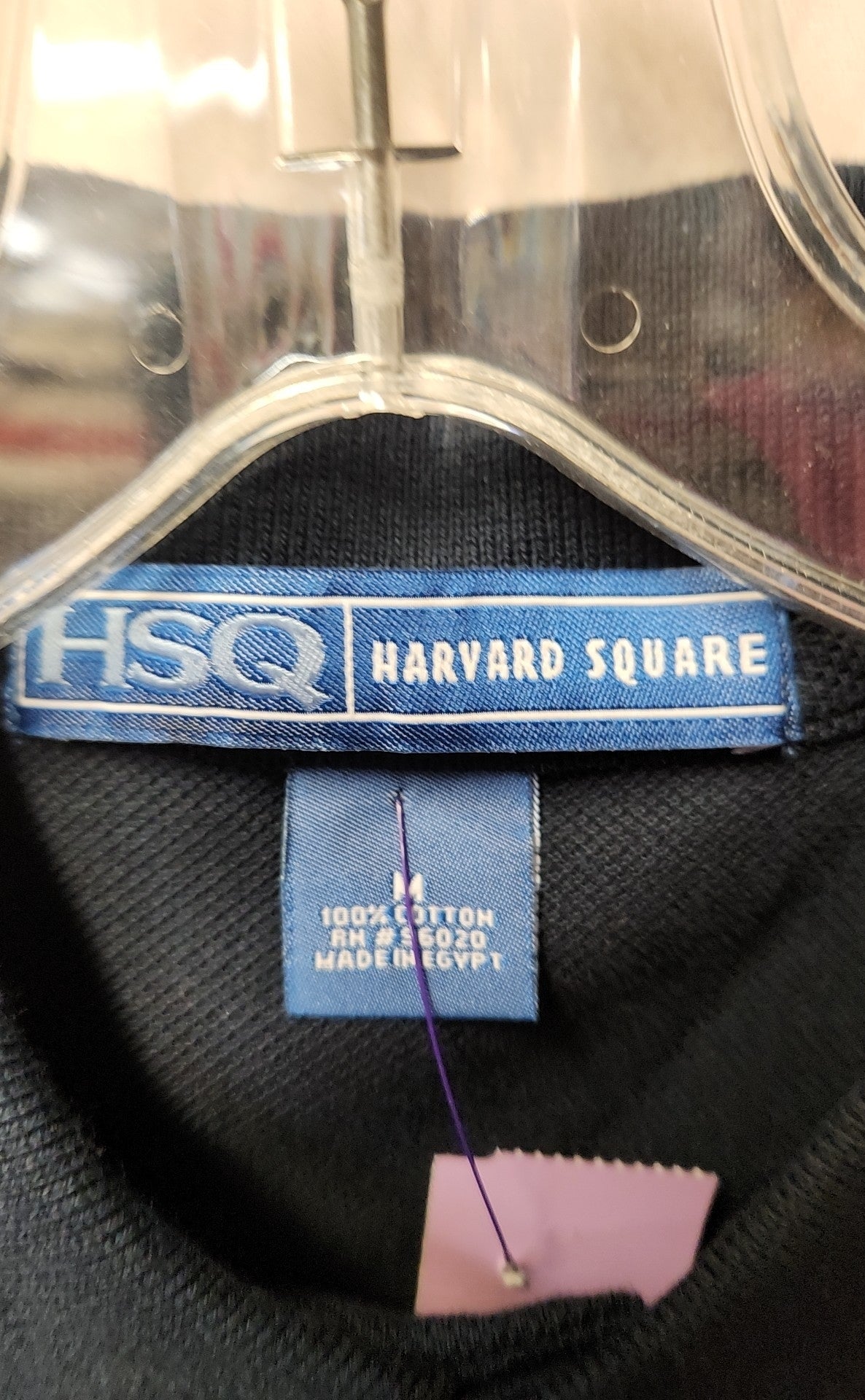 HSQ Harvard Square Men's Size M Navy Shirt