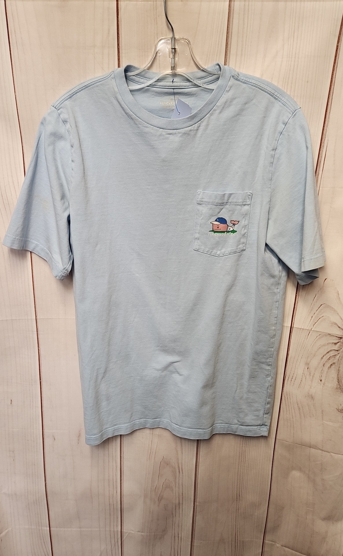Vineyard Vines Boy's Size 16 Blue Shirt