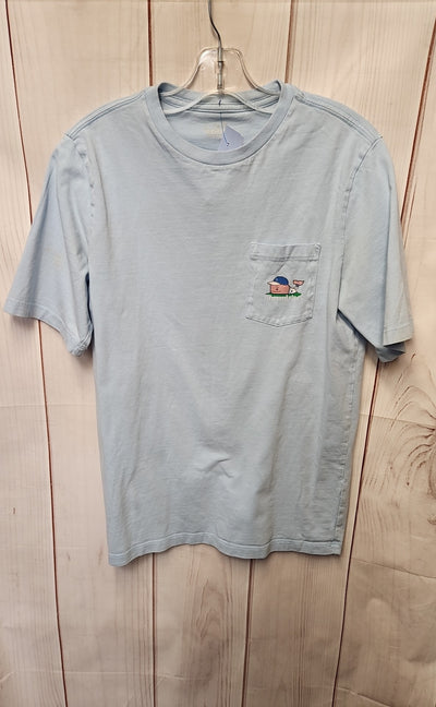 Vineyard Vines Boy's Size 16 Blue Shirt