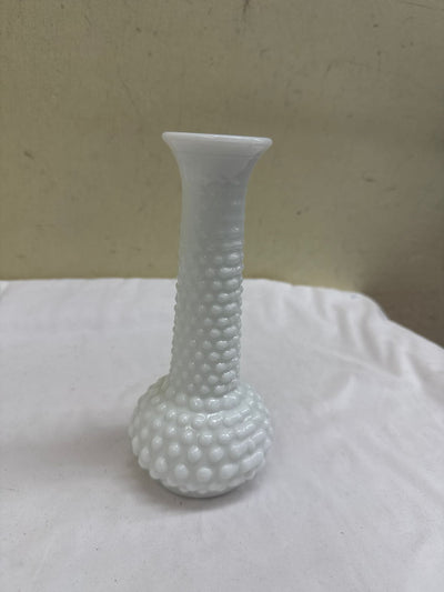 VTG EO Brody Co Milk Glass Bud Vase