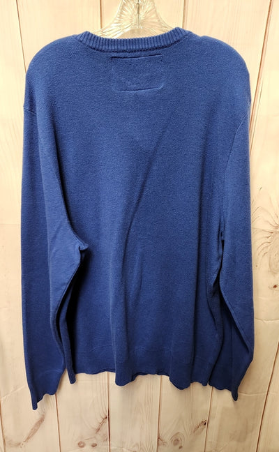 Budweiser Bud Light Men's Size XXL Blue Sweater