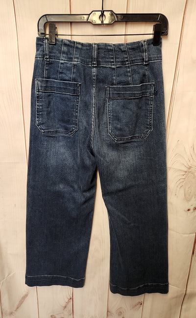 Pilcro Women's Size 27 (3-4) Petite Blue Jeans The Skipper