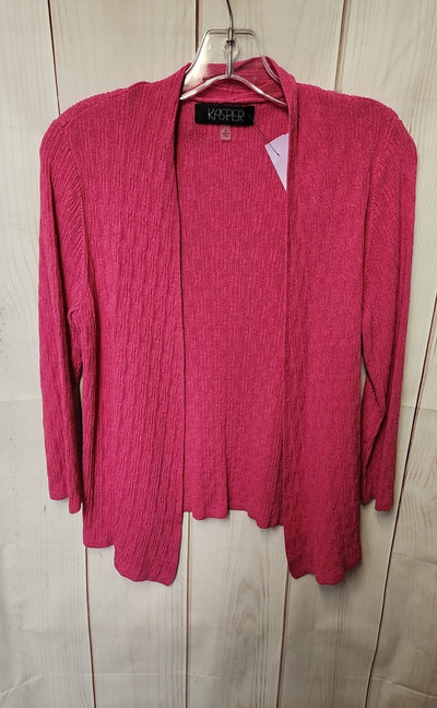 Kasper Women's Size S Pink Cardigan