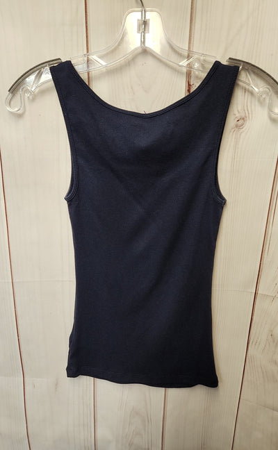 Gap Women's Size XS Petite Navy Sleeveless Top
