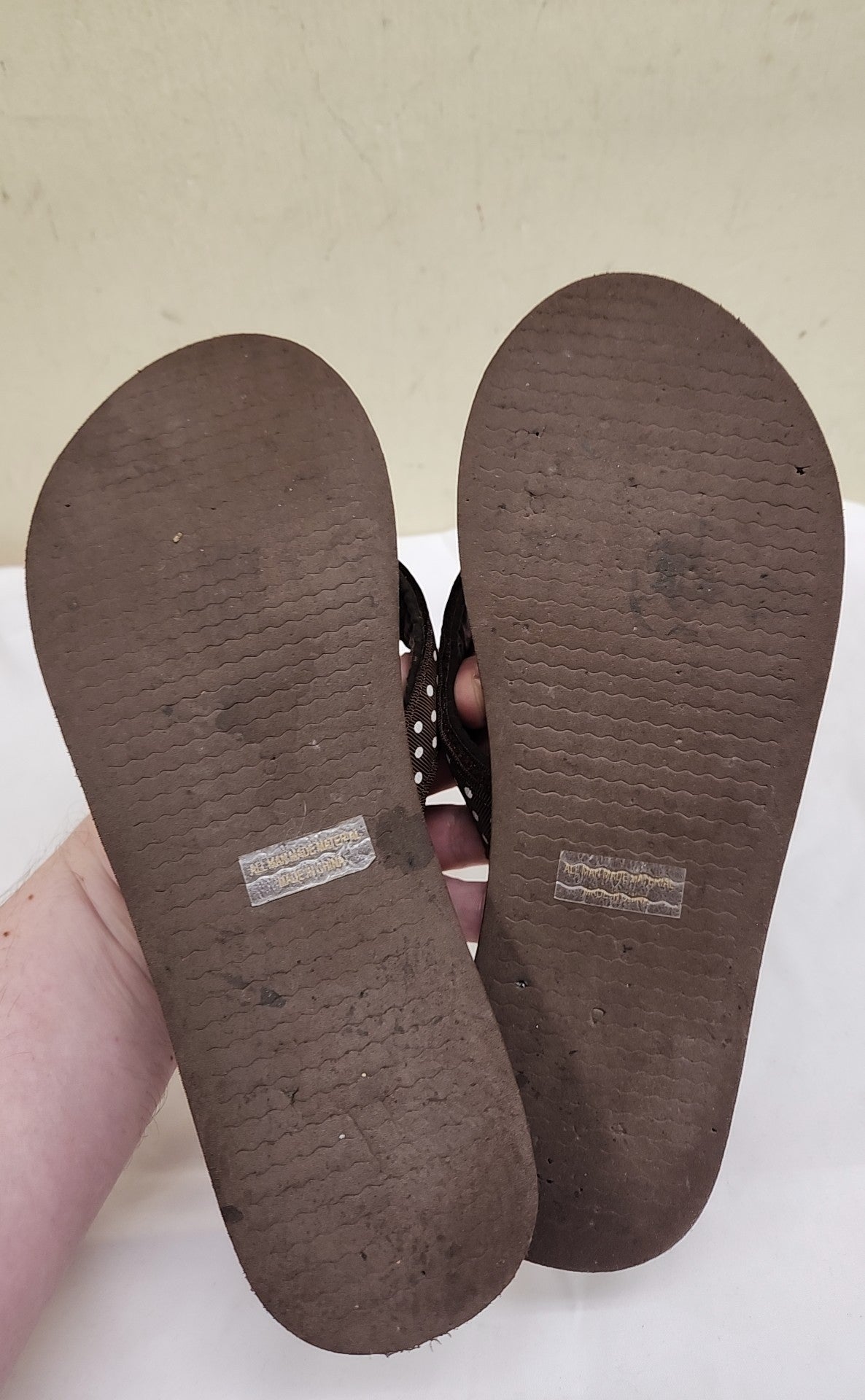 Lulu Designs Switchflops Women's Size 8 Brown Sandals Shoes
